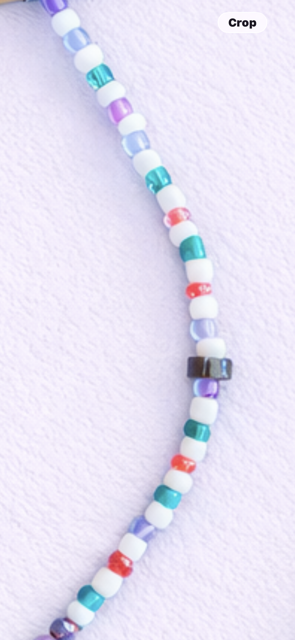 Shell Drop Island Confetti Hair Strand