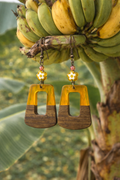 Banana Leaf Bloom Earrings