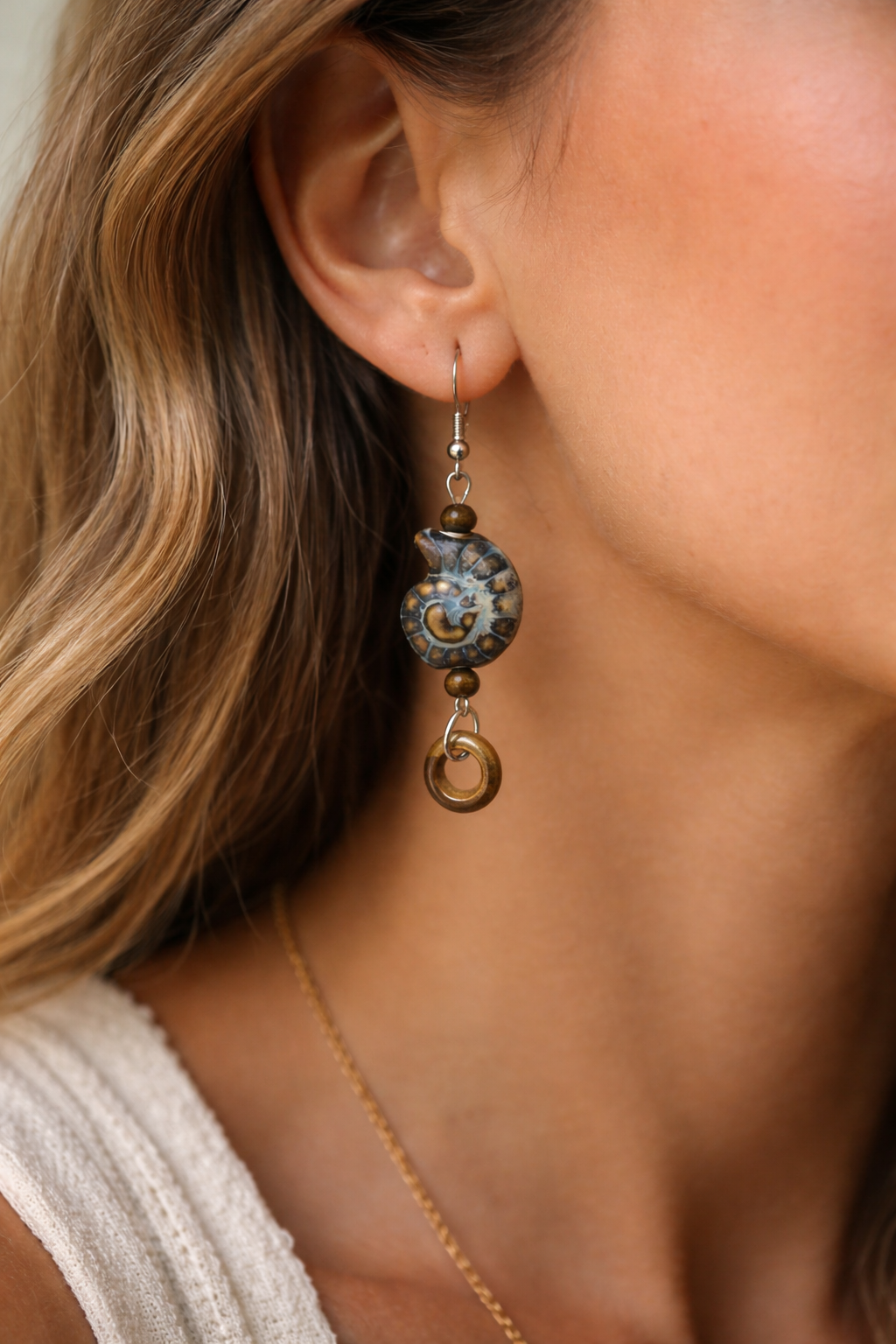 Tidal Treasure Drop Earrings