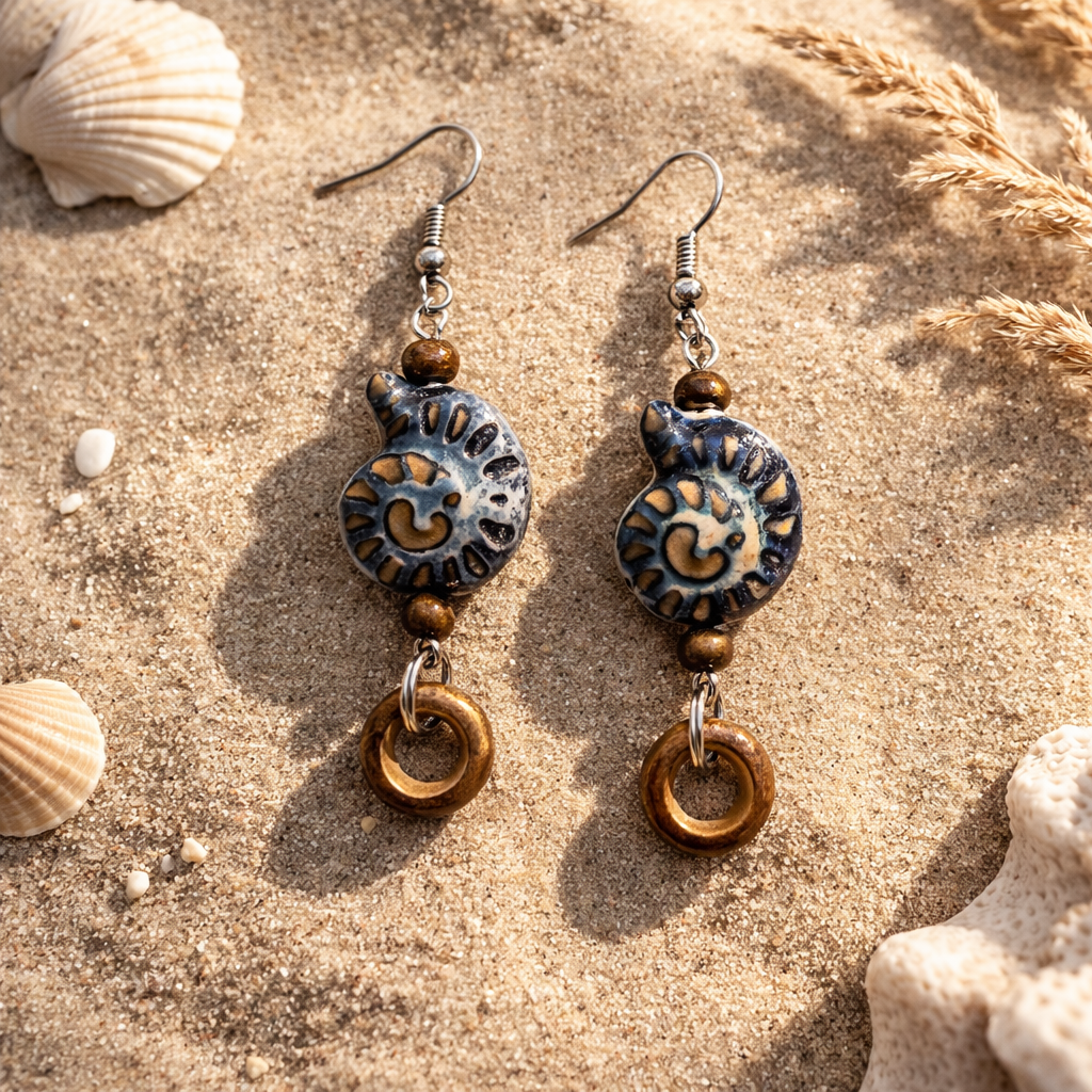 Tidal Treasure Drop Earrings